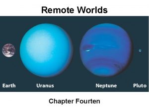 Trans neptunian objects