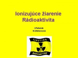 Objavitel radioaktivity