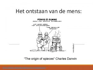 Het ontstaan van de mens The origin of