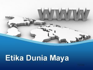 Logo dunia maya