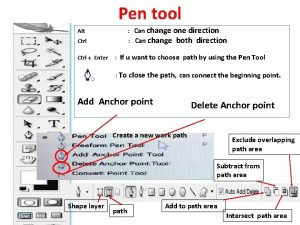 Pen tool alt