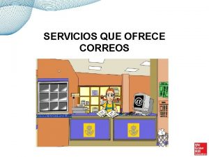 SERVICIOS QUE OFRECE CORREOS www correos es 1