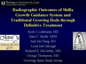 Radiographic Outcomes of Shilla Growth Guidance System and