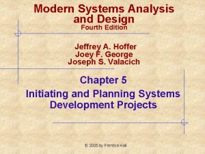 Modern Systems Analysis and Design Fourth Edition Jeffrey