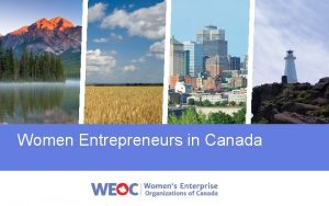 Women's enterprise organizations of canada Women's enterprise organizations of canada
