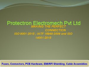Protectron electromech (p) ltd