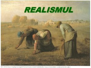 Realismul definitie