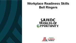 Workplace Readiness Skills Bell Ringers Instructions Teachers Please