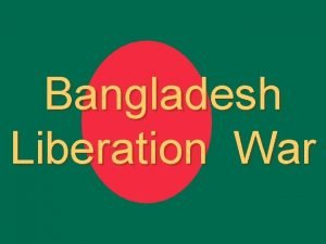 Bangladesh Liberation War Background To The War British