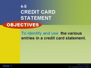 4-5 credit card statement