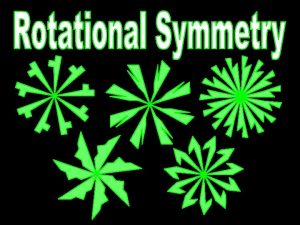 Whats a rotational symmetry