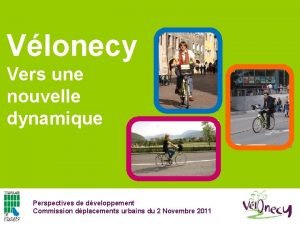 Vlonecy Vers une nouvelle dynamique Perspectives de dveloppement