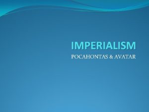 Pocahontas definition Pocahontas definition