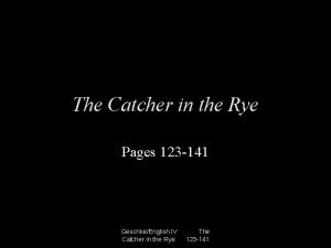 Sally hayes catcher in the rye