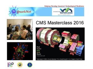 CMS Masterclass 2016 The LHC and New Physics