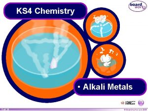 Alkali metals reaction with oxygen