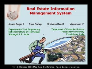 Real estate information management