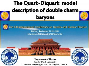 The QuarkDiquark model description of double charm baryons