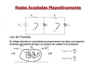 Redes Acopladas Magnticamente Ley de Faraday El voltaje