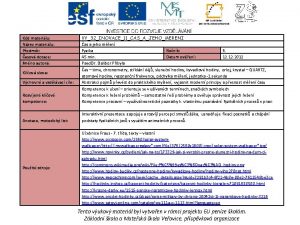 Rozvjen klov kompetence VY32INOVACE11CASAJEHOMERENI as a jeho men