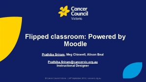 Flipped classroom moodle