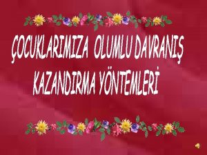 Olumsuz davranış nedir