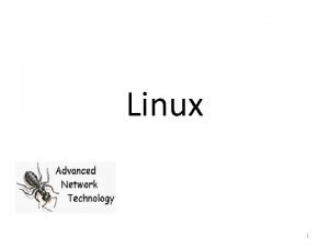 Linux 1 Linux http linux vbird orglinuxbasic Linux