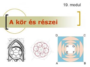 19 modul A kr s rszei I A