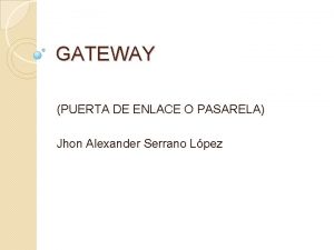 Gateway poste italiane