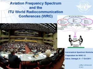 Aviation Frequency Spectrum and the ITU World Radiocommunication