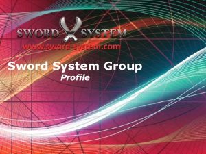 Sword System Group Profile Free Powerpoint Templates Page