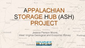 Appalachian storage hub