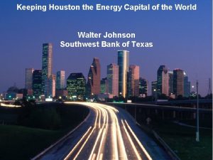 Houston energy capital of the world