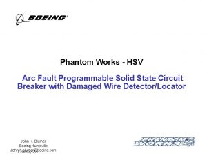 Phantom Works HSV Arc Fault Programmable Solid State