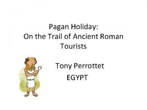 Roman pagan holidays