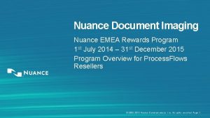 Nuance emea