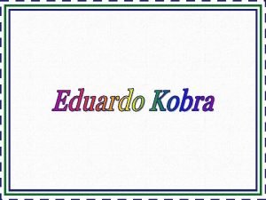 Kobra artista brasileiro