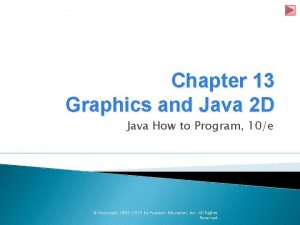 Java graphics