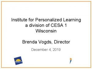 Institute for personalized learning