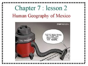 Lesson 2 human geography of canada