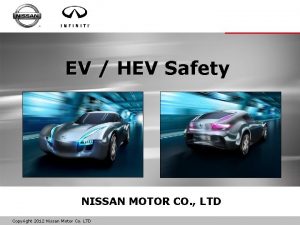 EV HEV Safety NISSAN MOTOR CO LTD Copyright