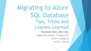 Azure sql database benchmark
