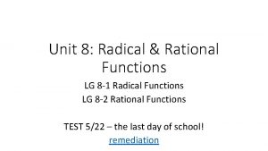 Unit 8 rational functions homework 1