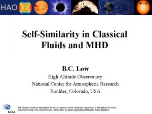 SelfSimilarity in Classical Fluids and MHD B C