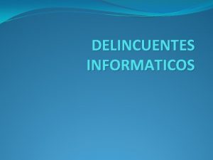 Bucanero definicion informatica