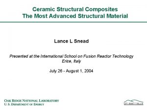 Structural composites industries llc