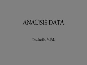 Proses analisis data