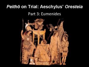 Oresteia mock trial