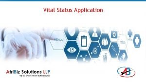 Vital Status Application PreNatal Diagnostic Techniques PCPNDT Act