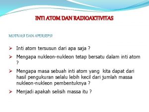 Rumus energi ikat inti